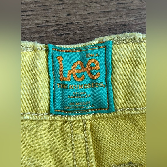 Lee Work Pants x The Hundreds 'Yellow' (size mens W34xL32) - Picture 9 of 15